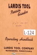 Landis-Landis 15\" x 8\" Hydraulic Internal Grinding Operators Instruction Manual 1936-15\" x 8\"-Type C-01